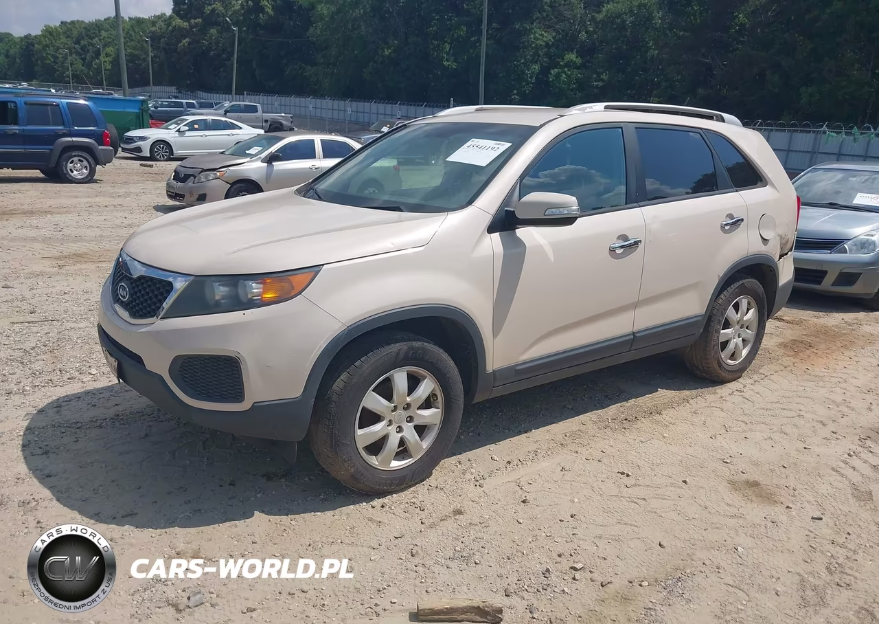 2011 Kia Sorento Lx V6 VIN:5XYKT4A29BG123042 - 2