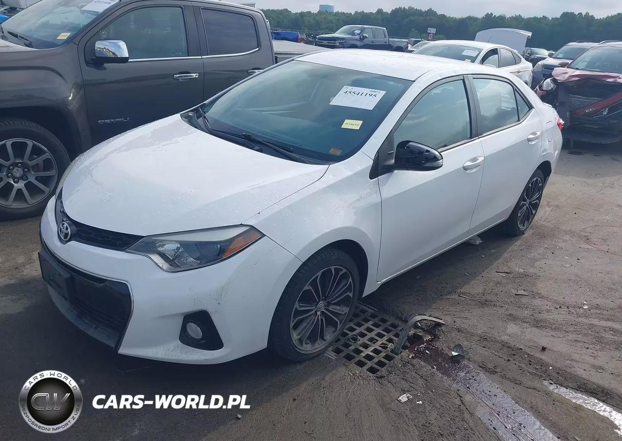 2016 Toyota Corolla S Plus VIN:5YFBURHEXGP547679 - 2