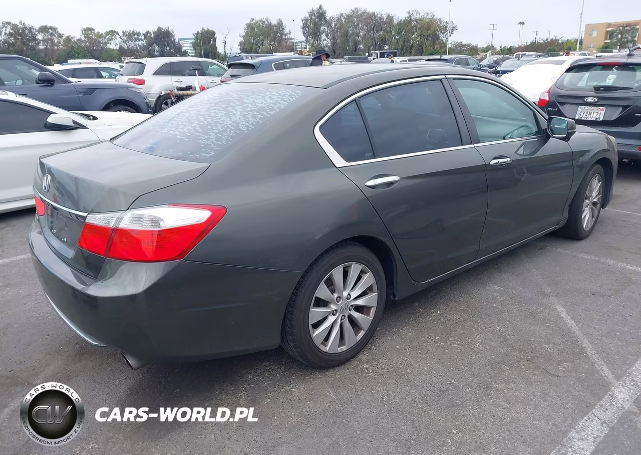 2014 Honda Accord Ex VIN:1HGCR2F77EA270235 - 4