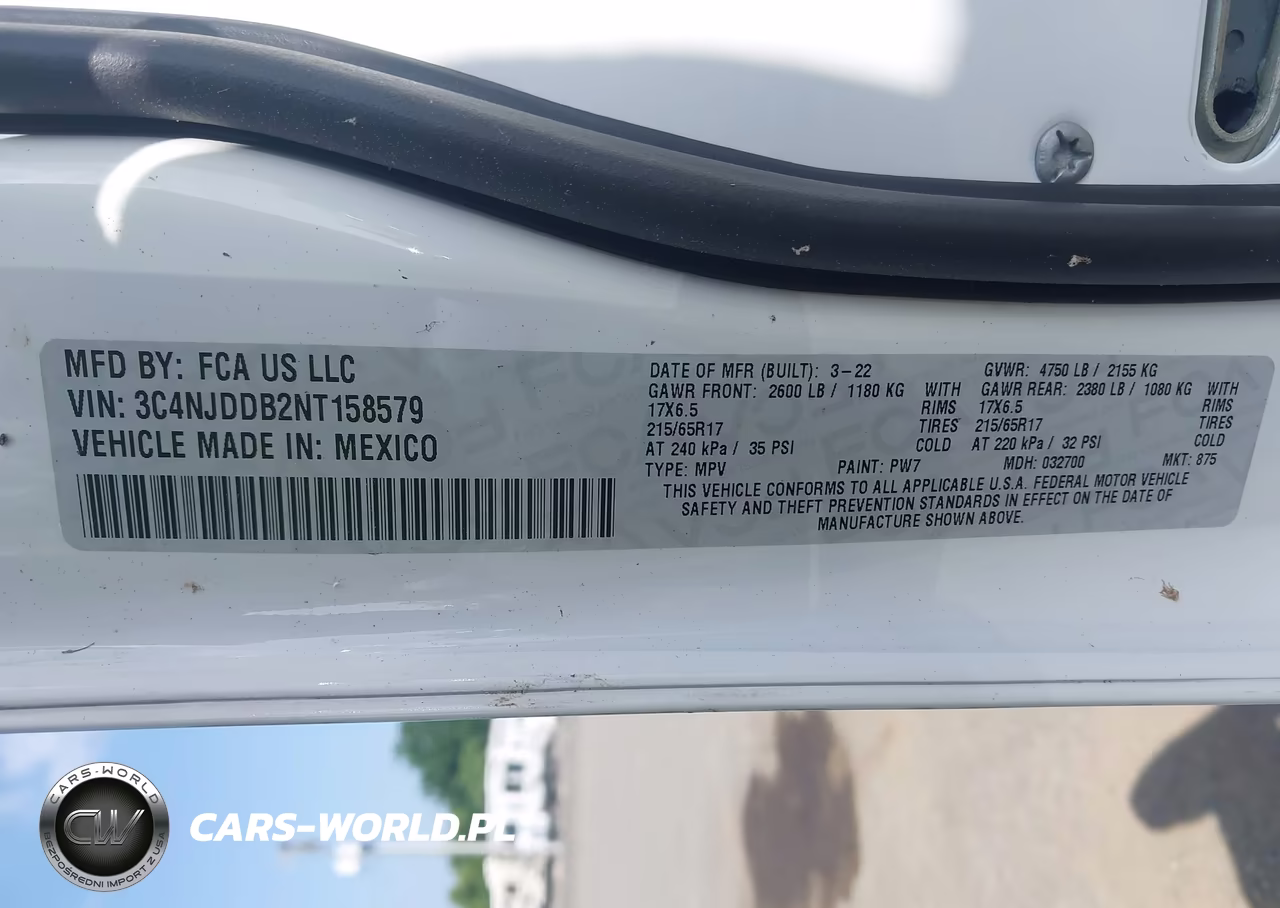 2022 Jeep Compass Trailhawk 4X4 VIN:3C4NJDDB2NT158579 - 9