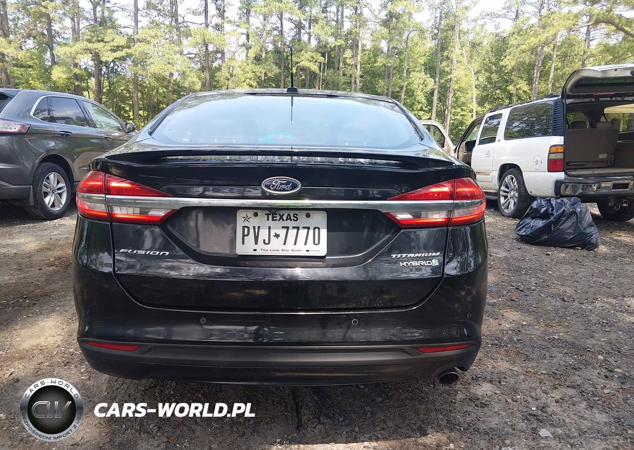 2018 Ford Fusion Hybrid Platinum-Titanium VIN:3FA6P0RU9JR141622 - 16