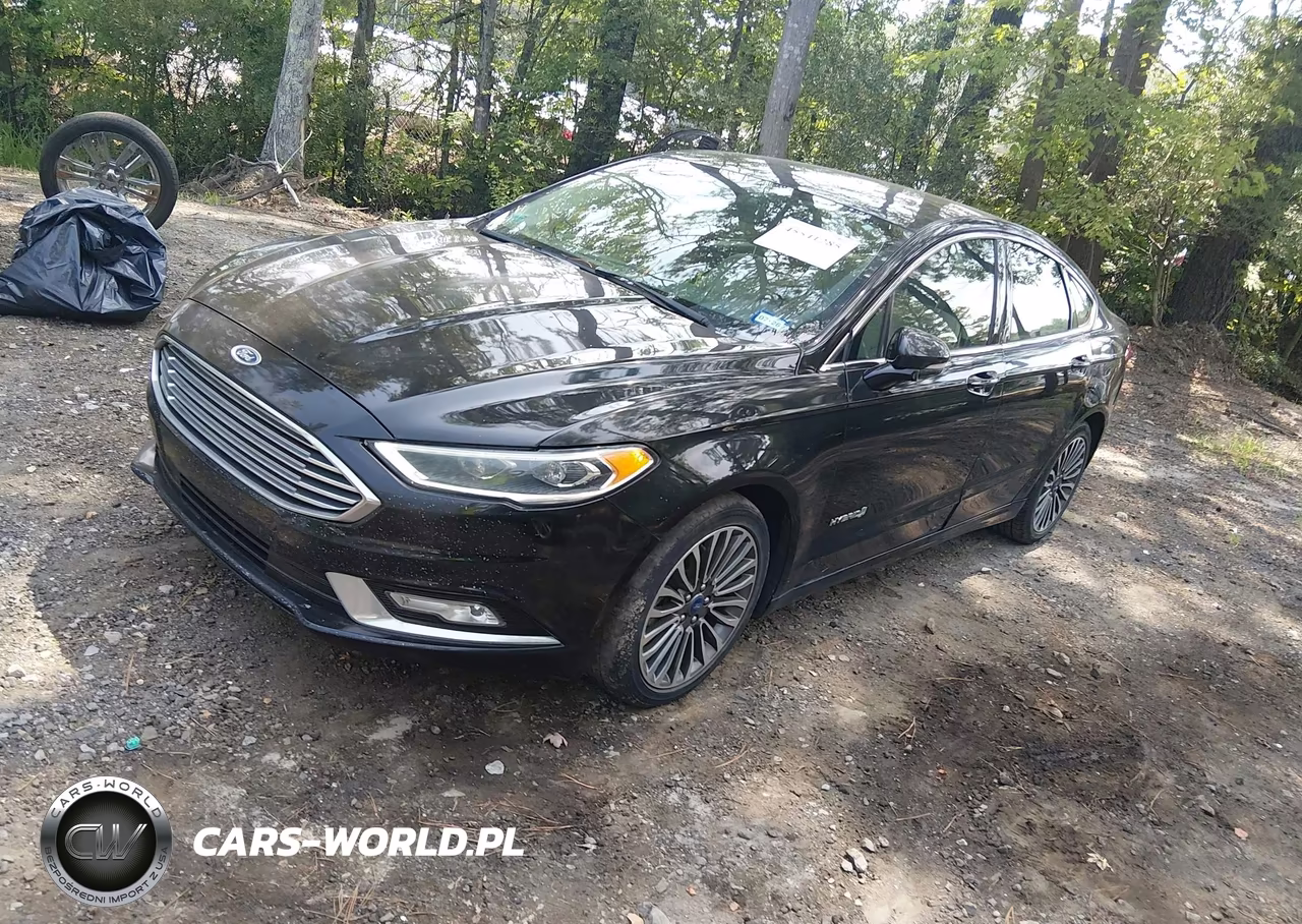 2018 Ford Fusion Hybrid Platinum-Titanium VIN:3FA6P0RU9JR141622 - 2