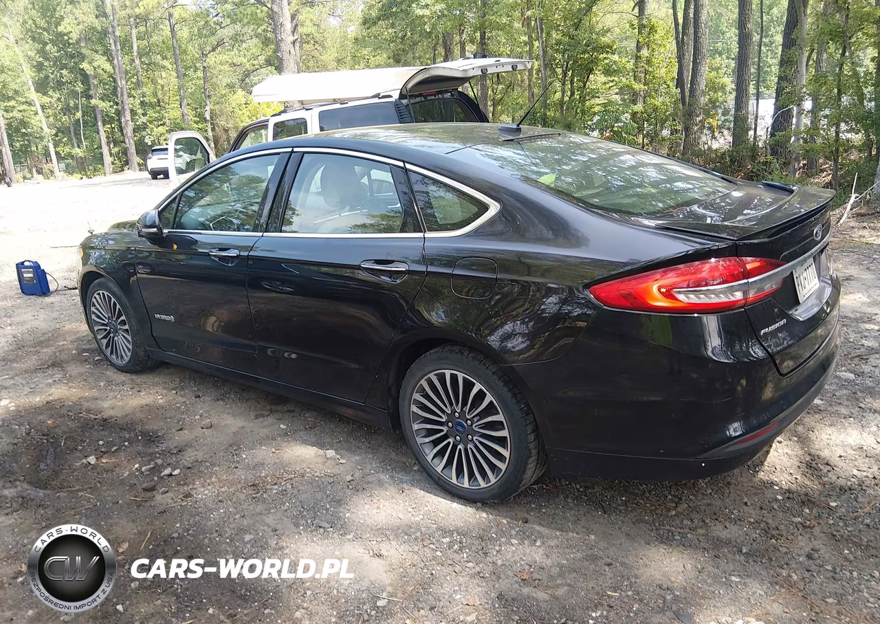 2018 Ford Fusion Hybrid Platinum-Titanium VIN:3FA6P0RU9JR141622 - 3
