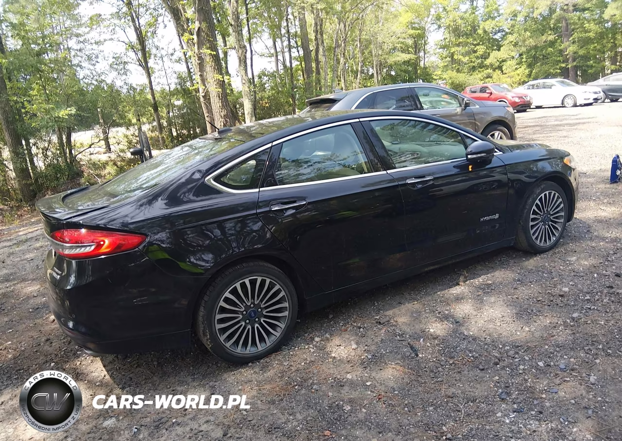 2018 Ford Fusion Hybrid Platinum-Titanium VIN:3FA6P0RU9JR141622 - 4