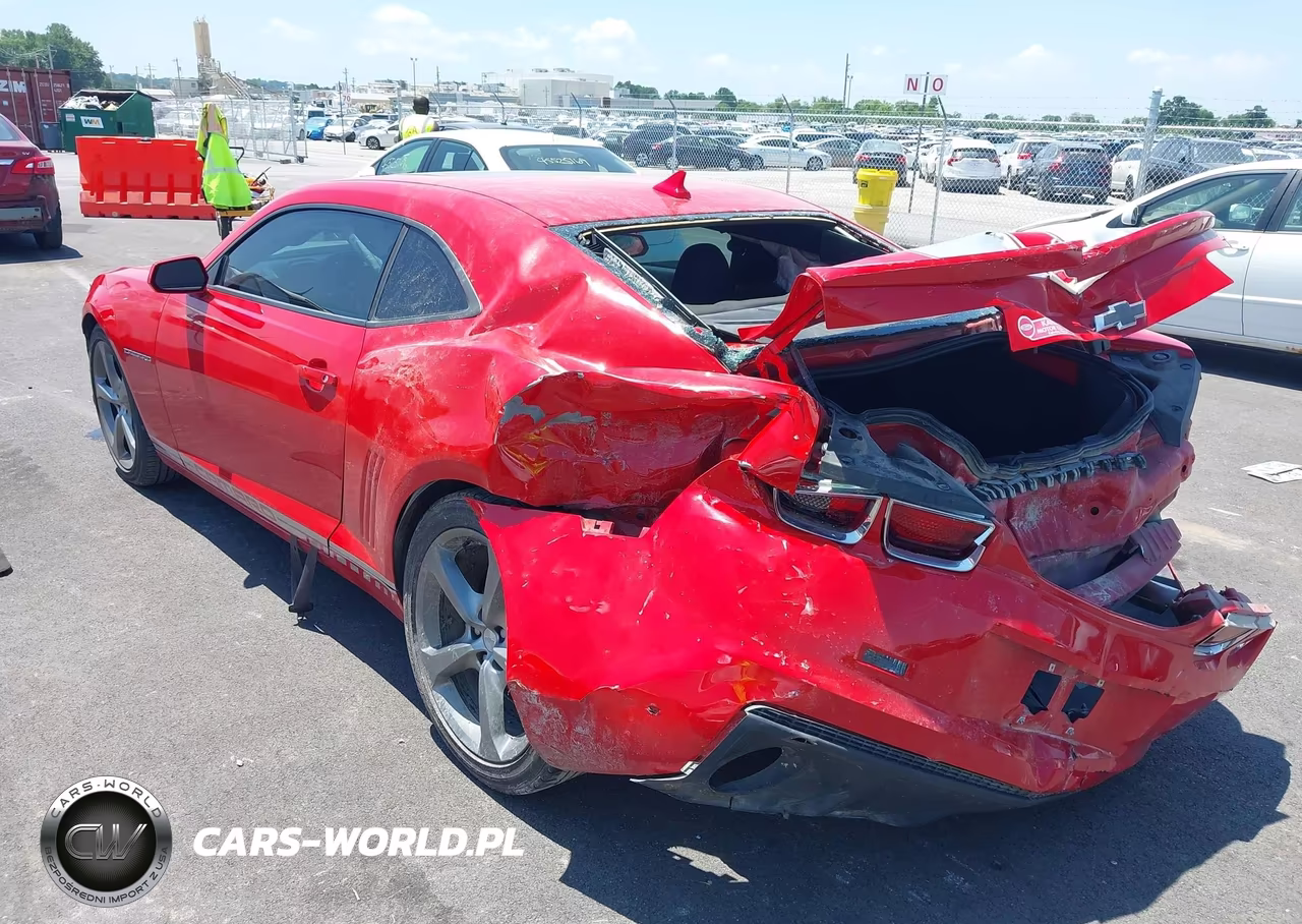 2013 Chevrolet Camaro 1Lt VIN:2G1FB1E36D9158036 - 3
