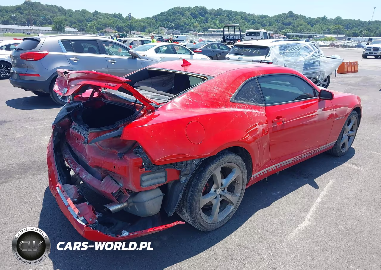 2013 Chevrolet Camaro 1Lt VIN:2G1FB1E36D9158036 - 4