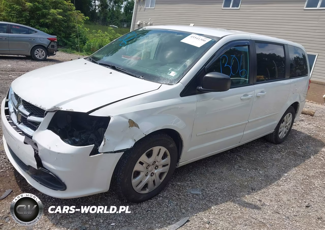 2016 Dodge Grand Caravan Se VIN:2C4RDGBG2GR242478 - 2