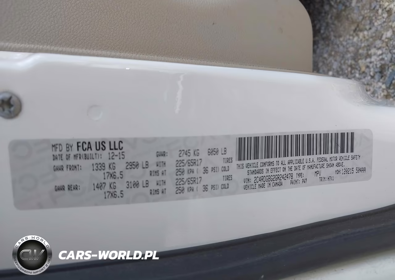 2016 Dodge Grand Caravan Se VIN:2C4RDGBG2GR242478 - 9