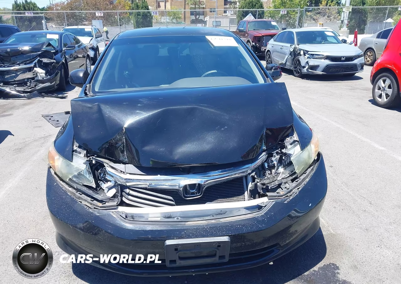 2012 Honda Civic Lx VIN:19XFB2F54CE328567 - 12