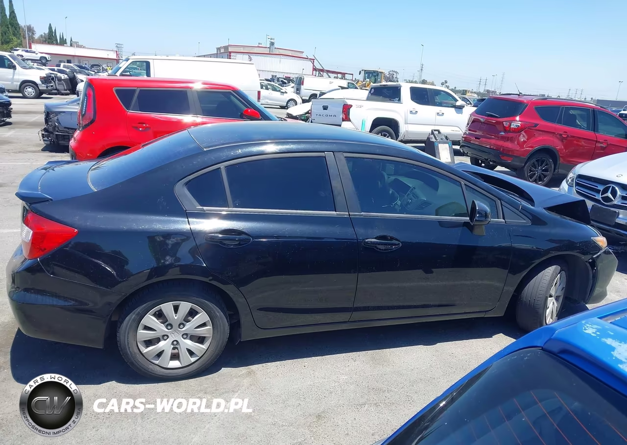 2012 Honda Civic Lx VIN:19XFB2F54CE328567 - 13
