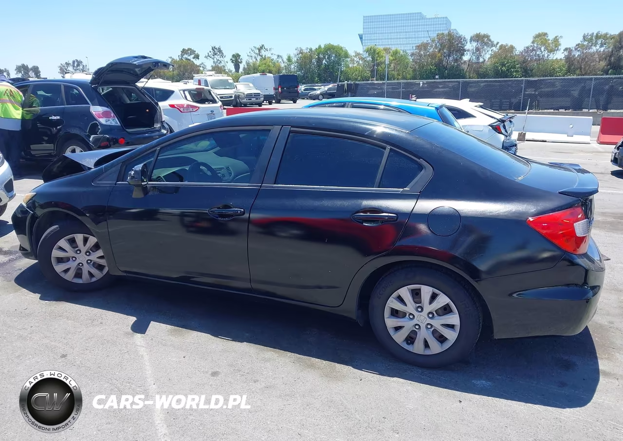 2012 Honda Civic Lx VIN:19XFB2F54CE328567 - 14