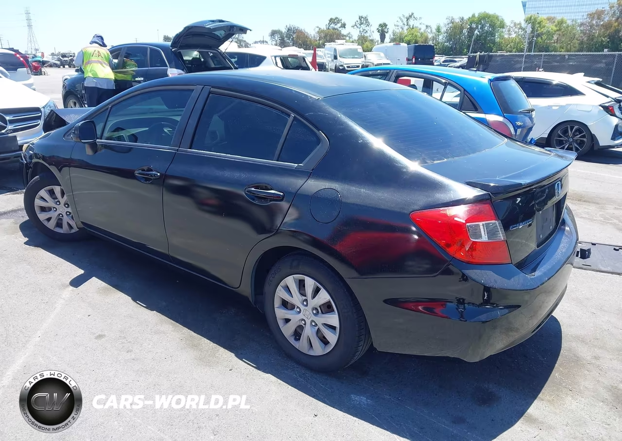2012 Honda Civic Lx VIN:19XFB2F54CE328567 - 3