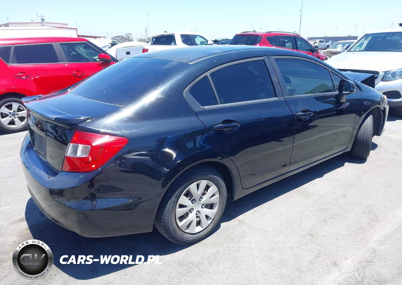 2012 Honda Civic Lx VIN:19XFB2F54CE328567 - 4