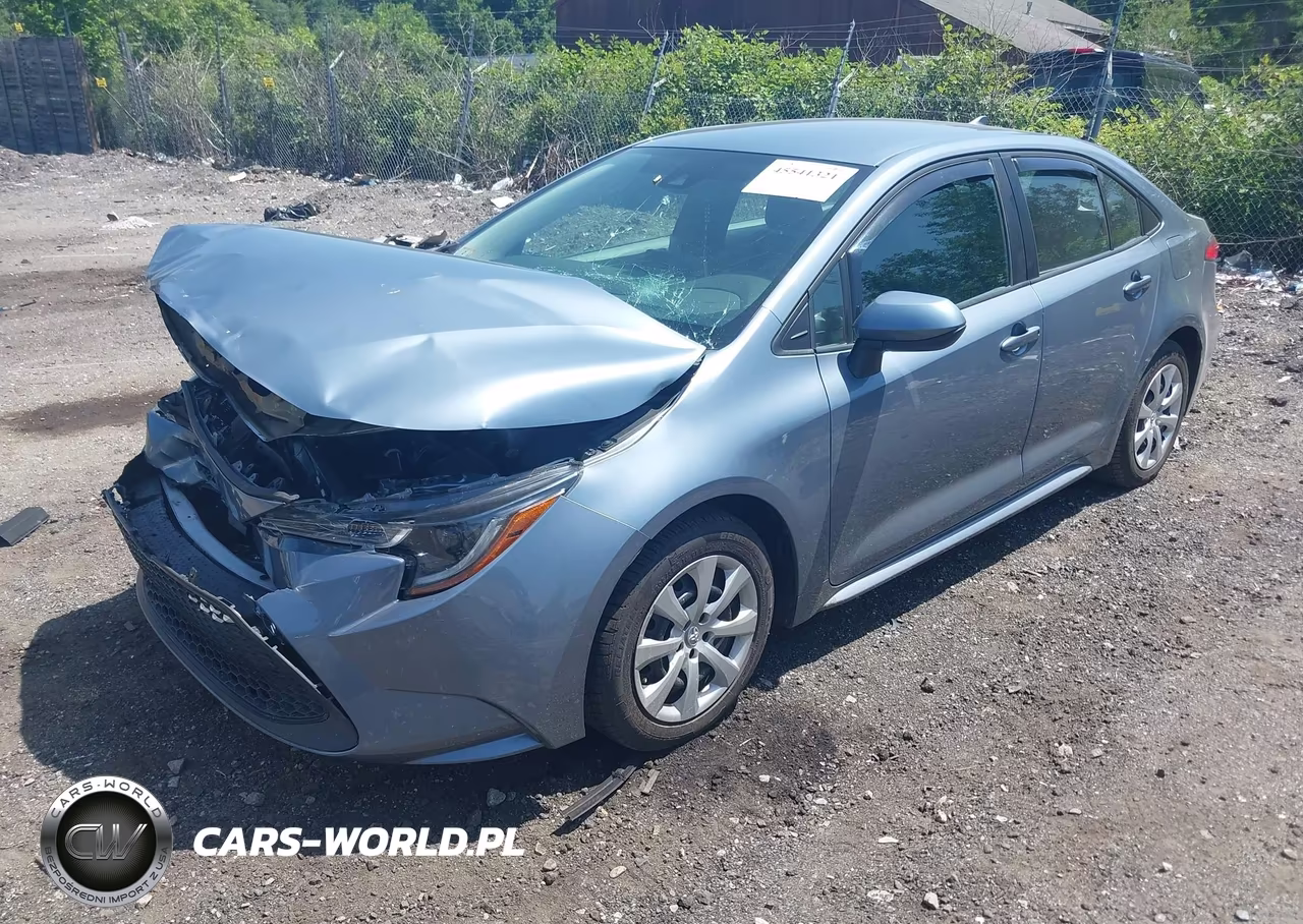 2021 Toyota Corolla Le VIN:5YFEPMAEXMP163172 - 2