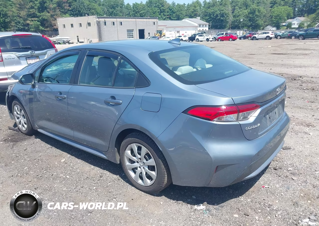 2021 Toyota Corolla Le VIN:5YFEPMAEXMP163172 - 3