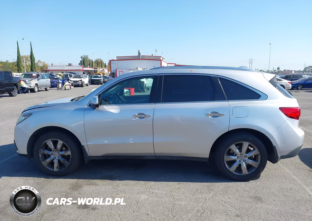 2014 Acura Mdx Advance Pkg W-Entertainment Pkg VIN:5FRYD3H83EB006093 - 14