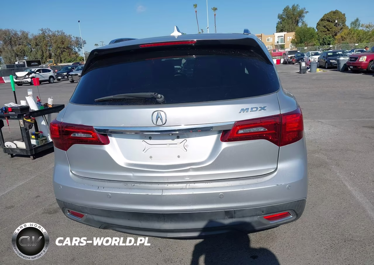 2014 Acura Mdx Advance Pkg W-Entertainment Pkg VIN:5FRYD3H83EB006093 - 16