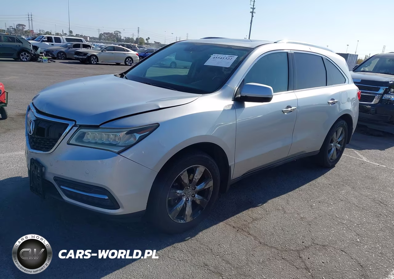 2014 Acura Mdx Advance Pkg W-Entertainment Pkg VIN:5FRYD3H83EB006093 - 2