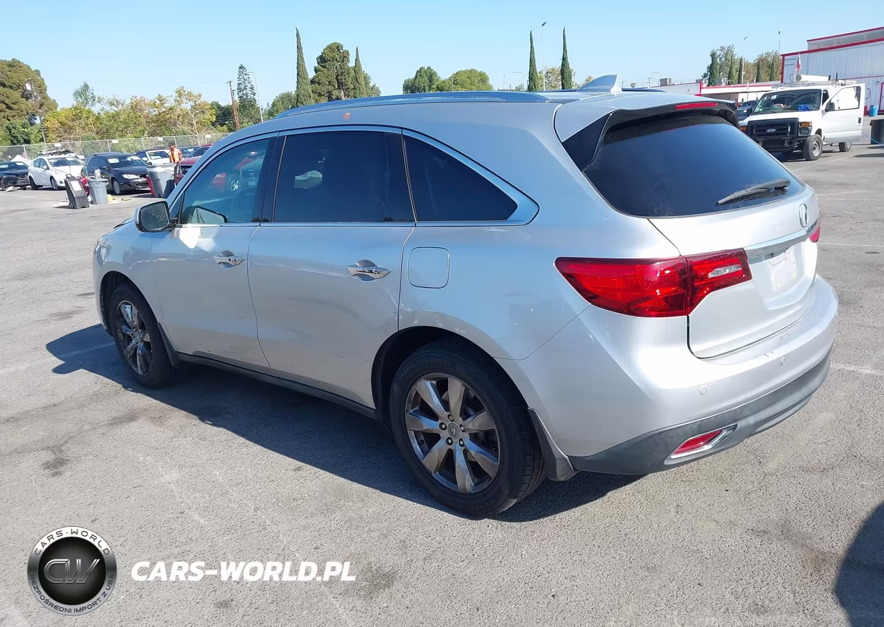 2014 Acura Mdx Advance Pkg W-Entertainment Pkg VIN:5FRYD3H83EB006093 - 3