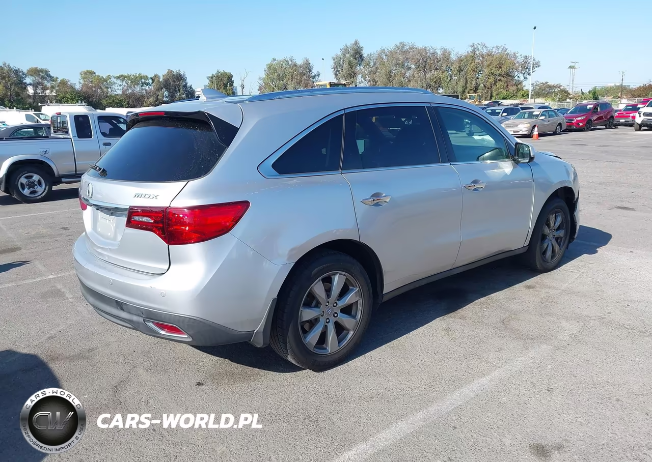 2014 Acura Mdx Advance Pkg W-Entertainment Pkg VIN:5FRYD3H83EB006093 - 4
