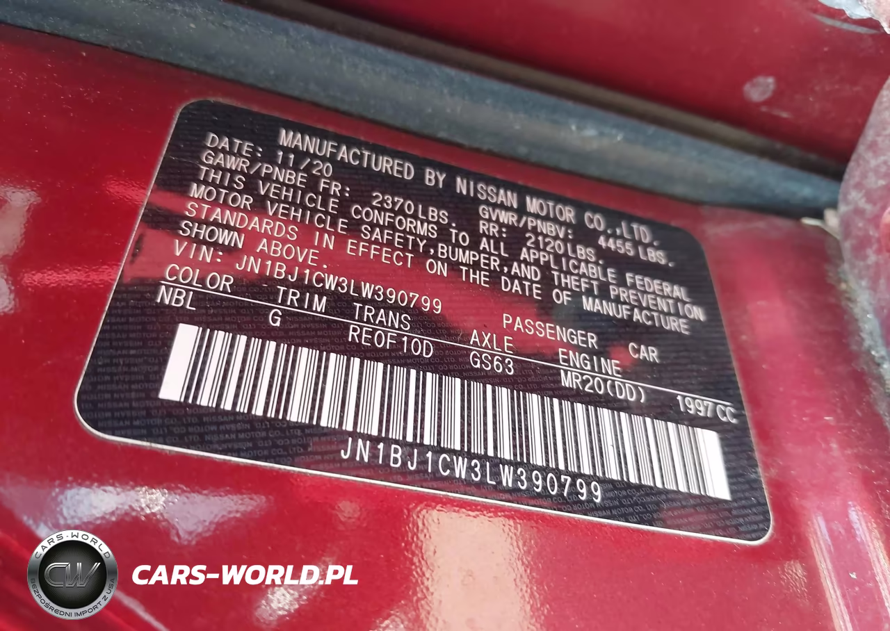 2020 Nissan Rogue Sport S Awd Xtronic Cvt VIN:JN1BJ1CW3LW390799 - 9