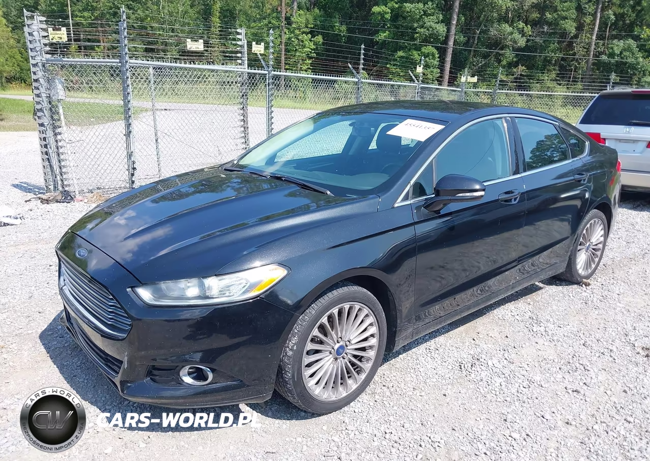 2014 Ford Fusion Titanium VIN:3FA6P0K99ER358874 - 2