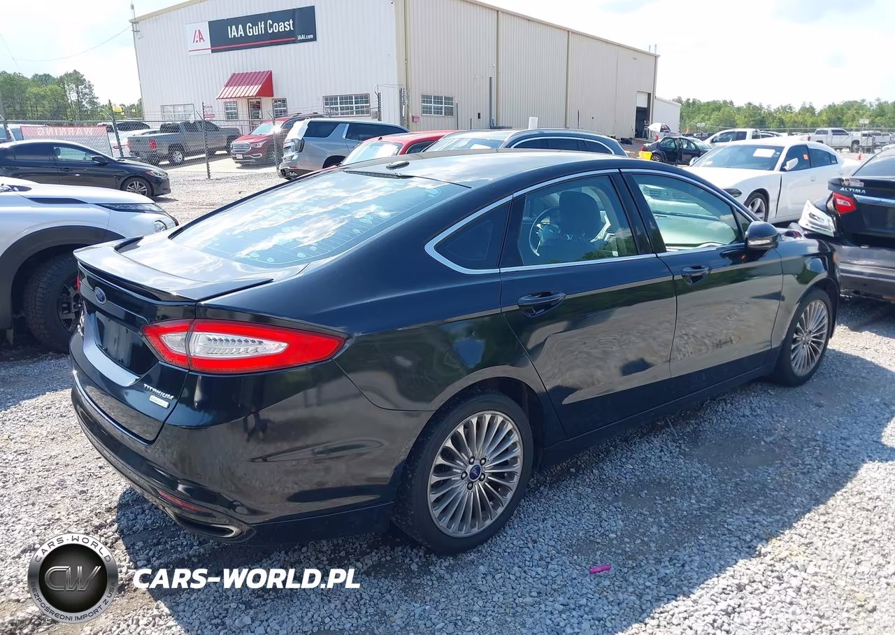 2014 Ford Fusion Titanium VIN:3FA6P0K99ER358874 - 4