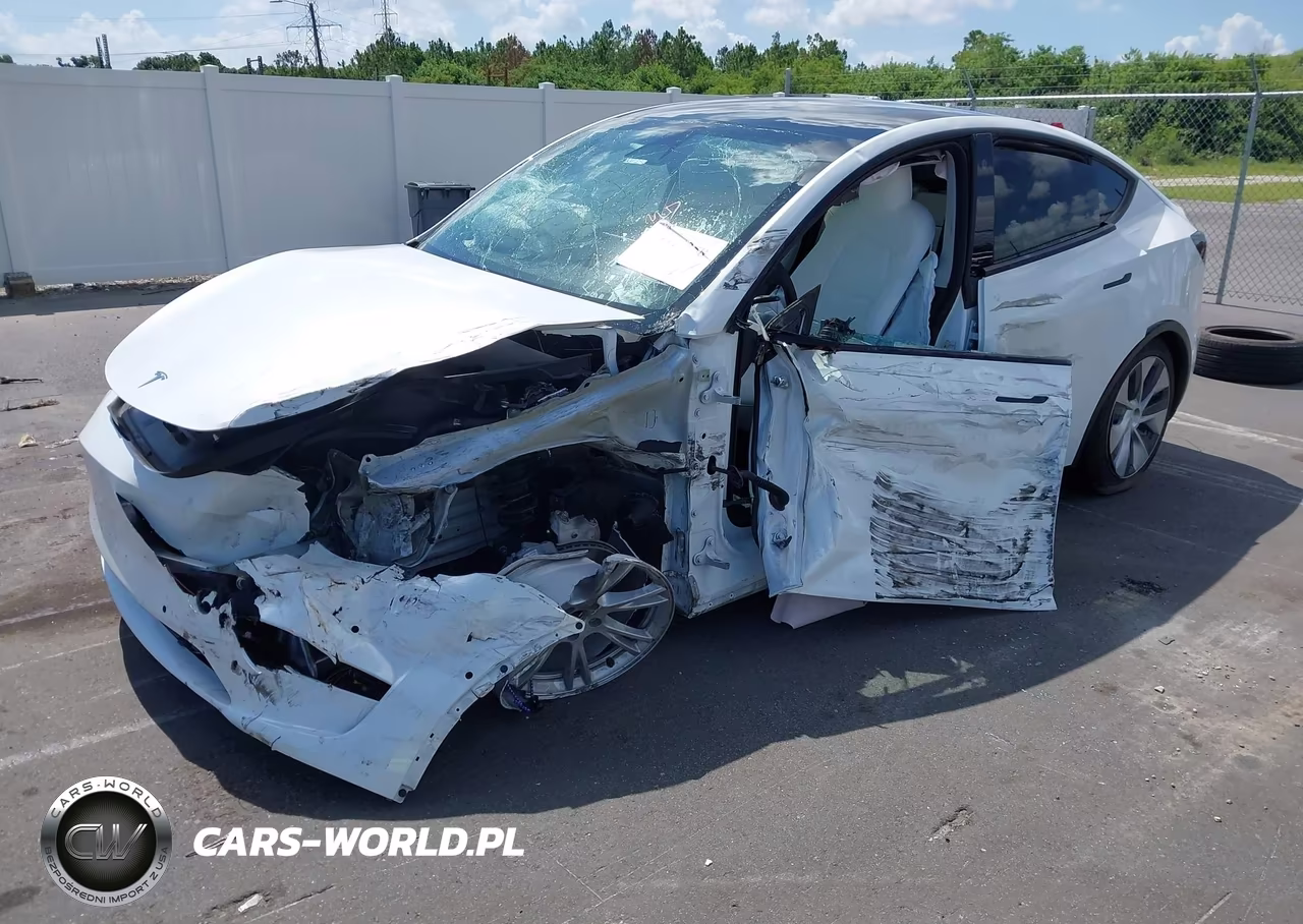 2022 Tesla Model Y Long Range Dual Motor All-Wheel Drive VIN:7SAYGAEE7NF530194 - 2