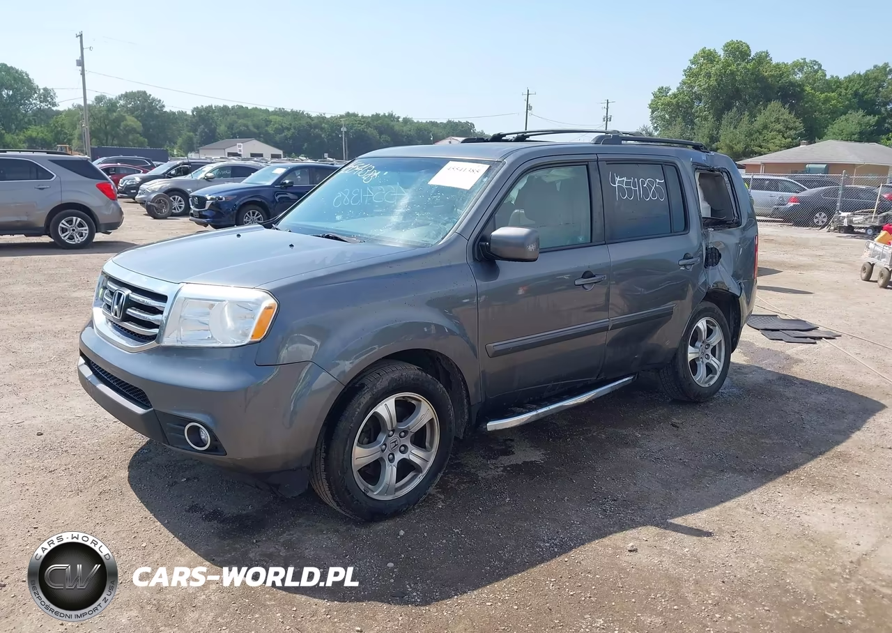 2012 Honda Pilot Ex-L VIN:5FNYF4H59CB083992 - 2