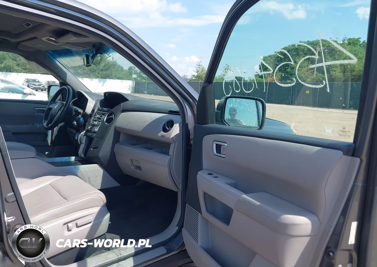 2012 Honda Pilot Ex-L VIN:5FNYF4H59CB083992 - 5