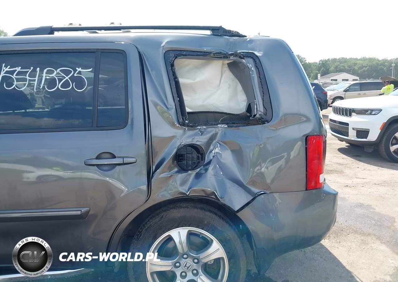 2012 Honda Pilot Ex-L VIN:5FNYF4H59CB083992 - 6