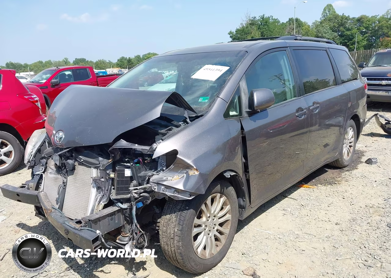 2012 Toyota Sienna Xle V6 8 Passenger VIN:5TDYK3DC5CS210338 - 2