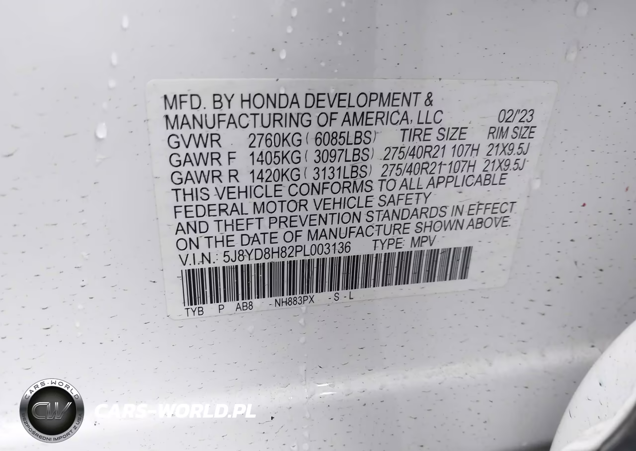 2023 Acura Mdx Type S W-Advance Package VIN:5J8YD8H82PL003136 - 9