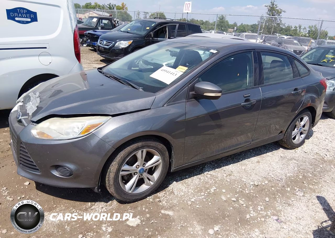 2014 Ford Focus Se VIN:1FADP3F25EL202044 - 2