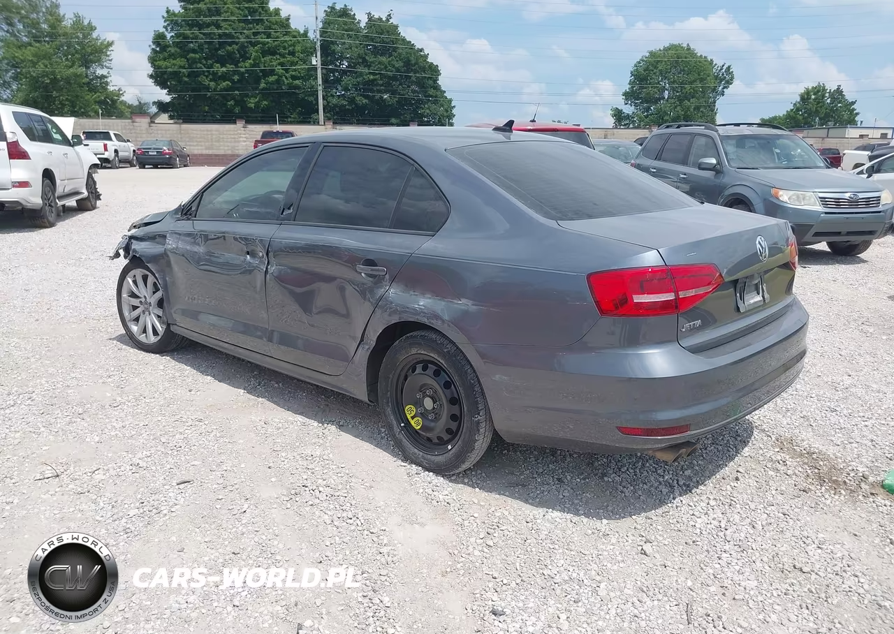 2015 Volkswagen Jetta 2.0L S VIN:3VW2K7AJ3FM215829 - 3