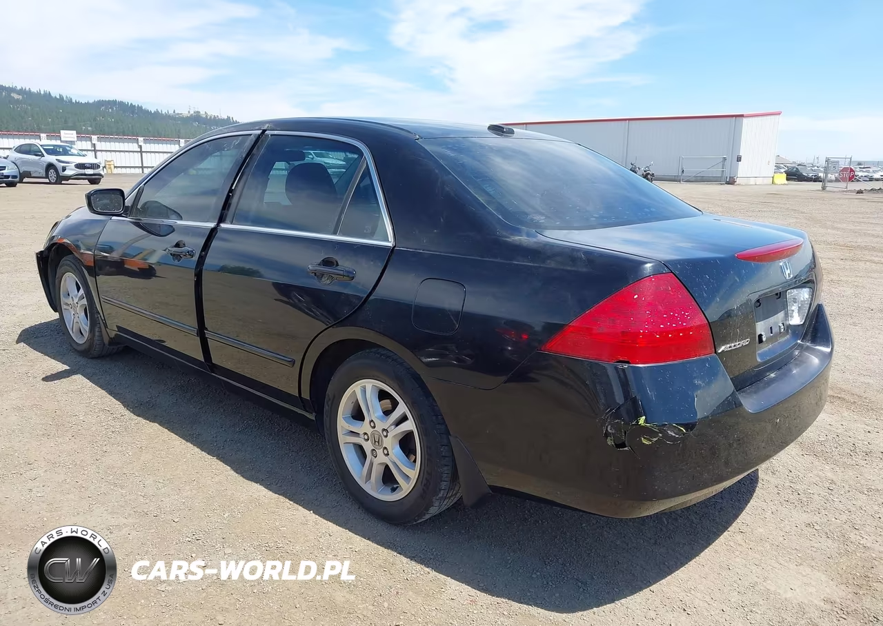 2007 Honda Accord 2.4 Ex VIN:1HGCM56877A139365 - 3