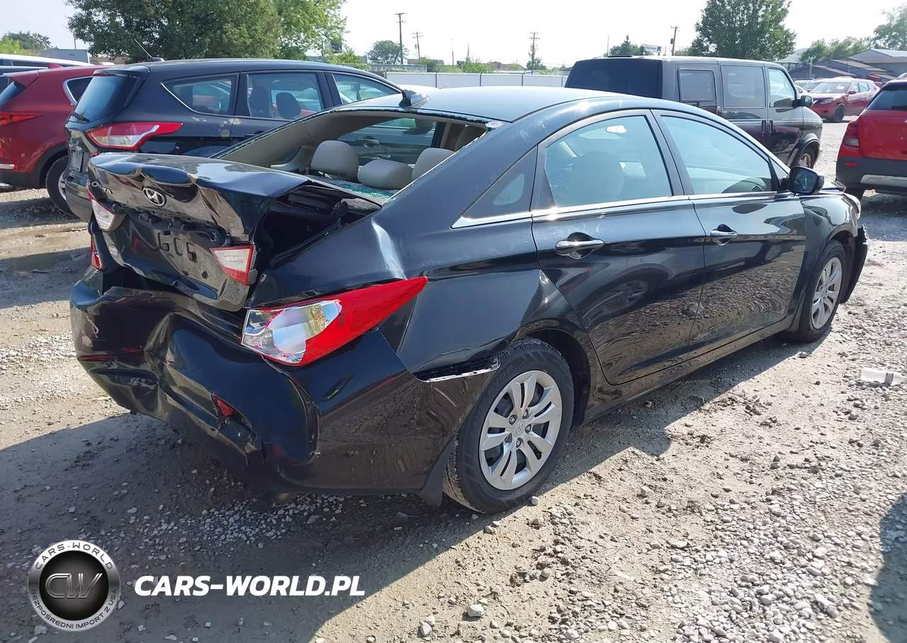 2012 Hyundai Sonata Gls VIN:5NPEB4AC4CH421307 - 4