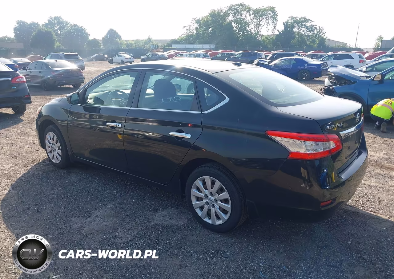 2015 Nissan Sentra Sv VIN:3N1AB7AP5FL682939 - 3