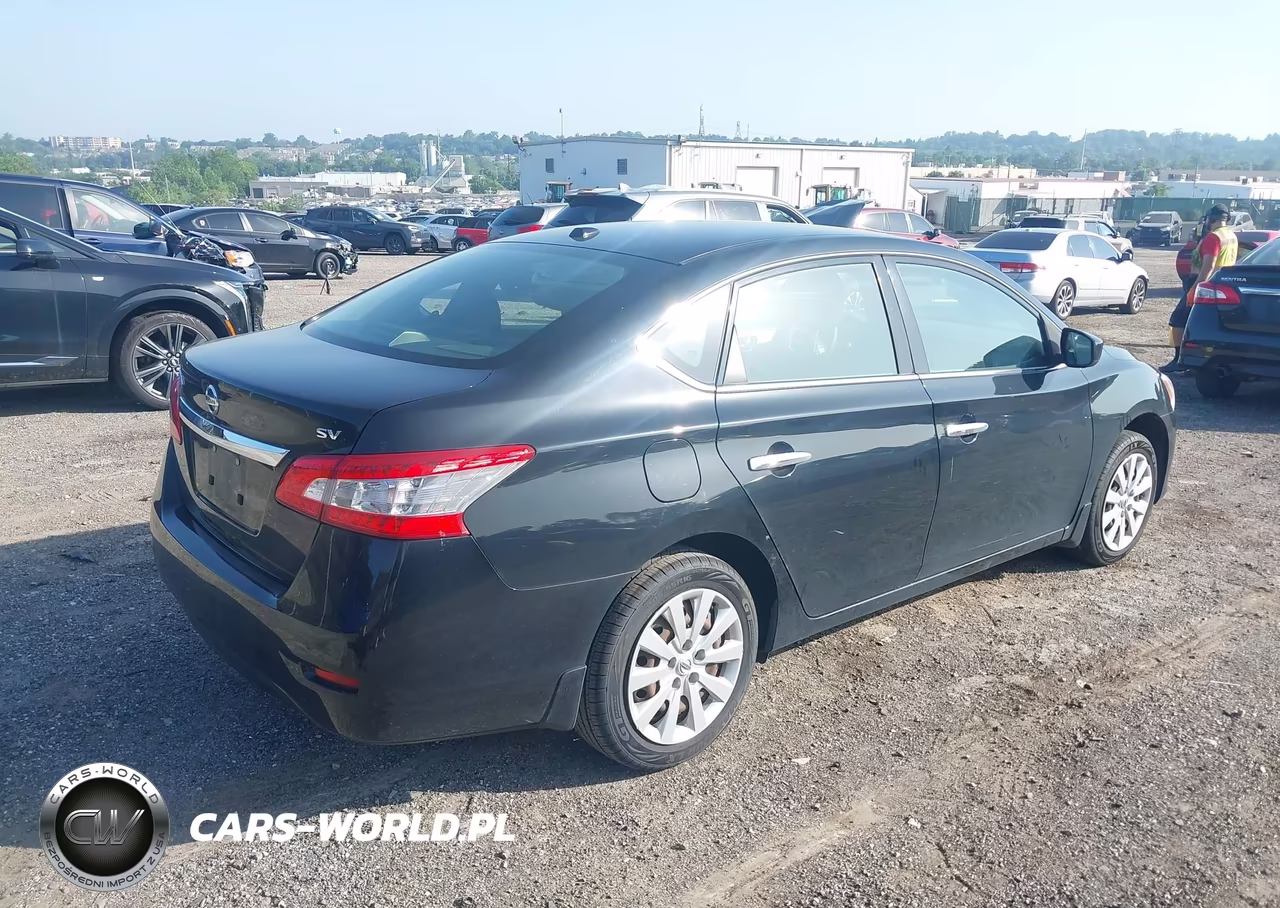 2015 Nissan Sentra Sv VIN:3N1AB7AP5FL682939 - 4