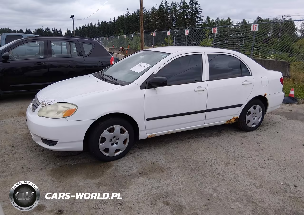 2003 Toyota Corolla Ce VIN:1NXBR32E33Z011656 - 2