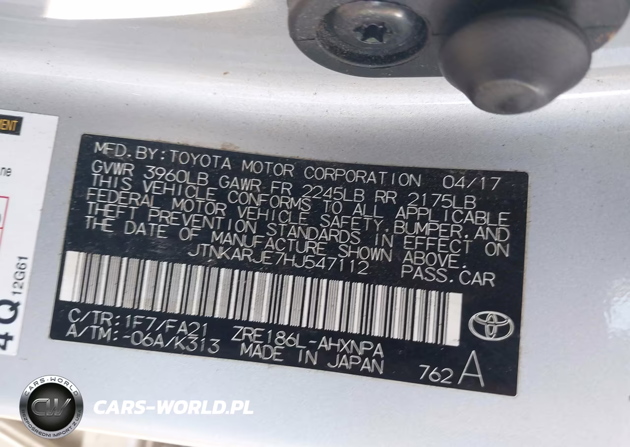 2017 Toyota Corolla Im VIN:JTNKARJE7HJ547112 - 9