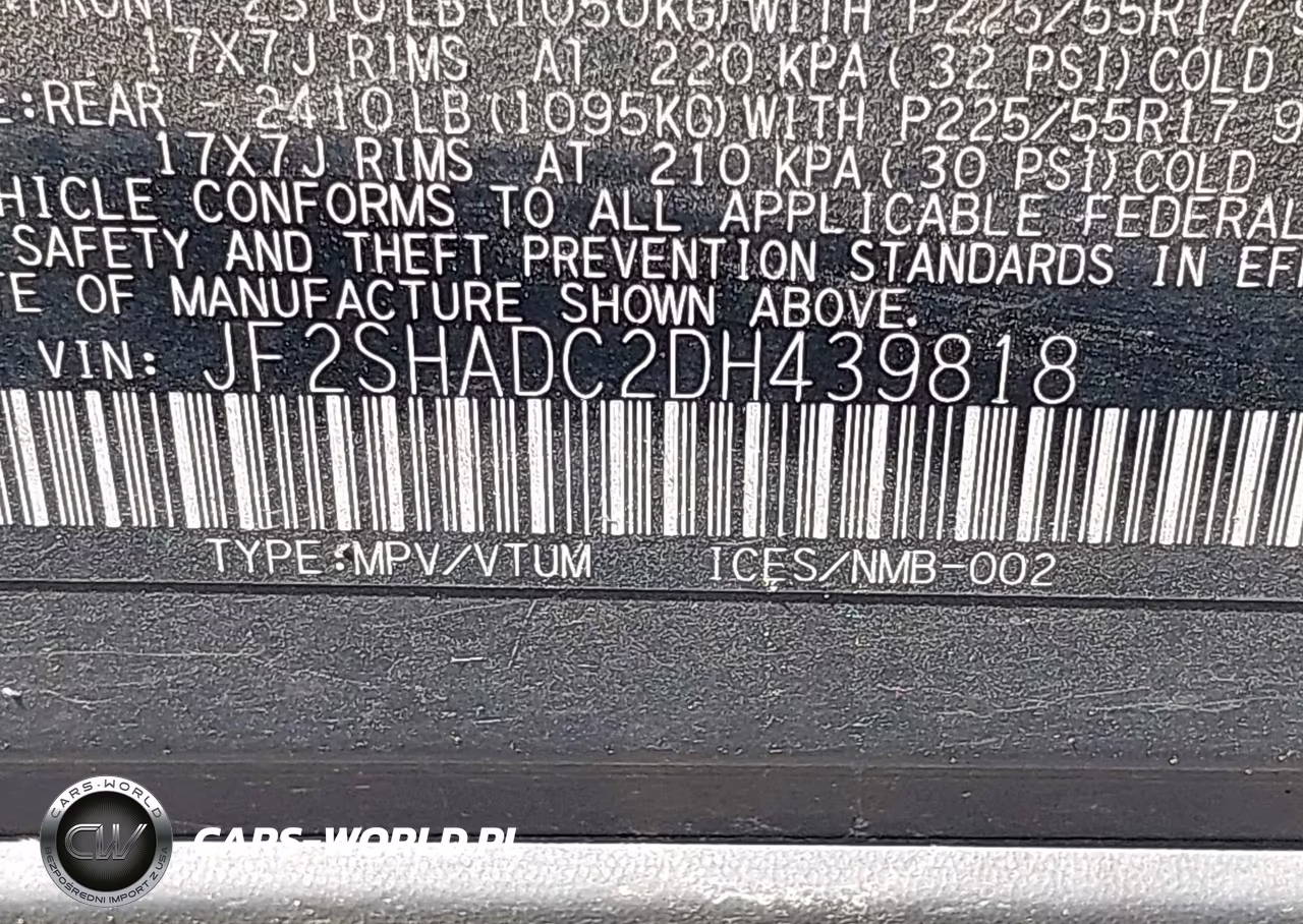 2013 Subaru Forester 2.5X Premium VIN:JF2SHADC2DH439818 - 9