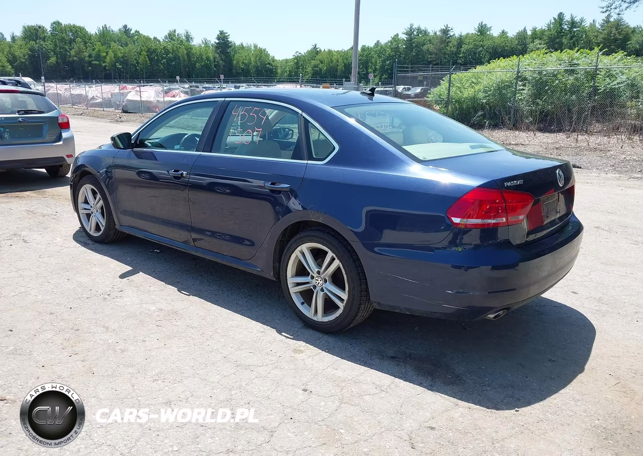 2015 Volkswagen Passat 2.0L Tdi Se VIN:1VWBV7A38FC003857 - 3