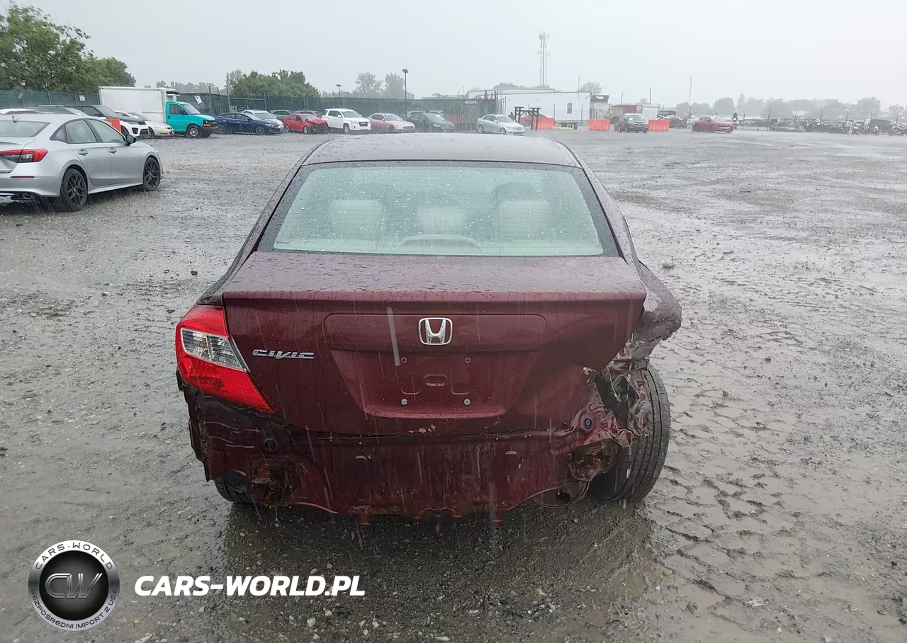 2012 Honda Civic Ex VIN:2HGFB2F88CH600912 - 16