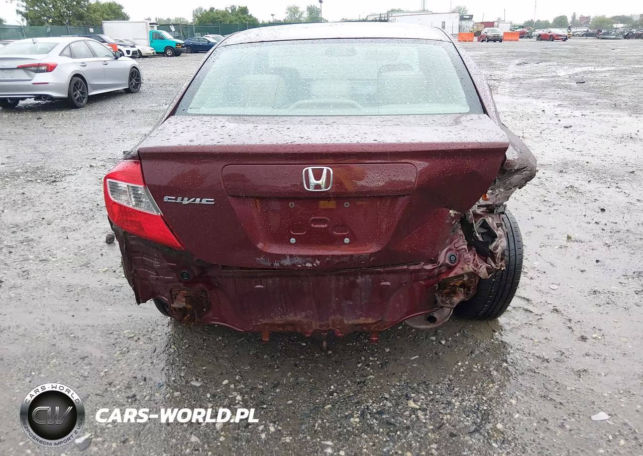 2012 Honda Civic Ex VIN:2HGFB2F88CH600912 - 17