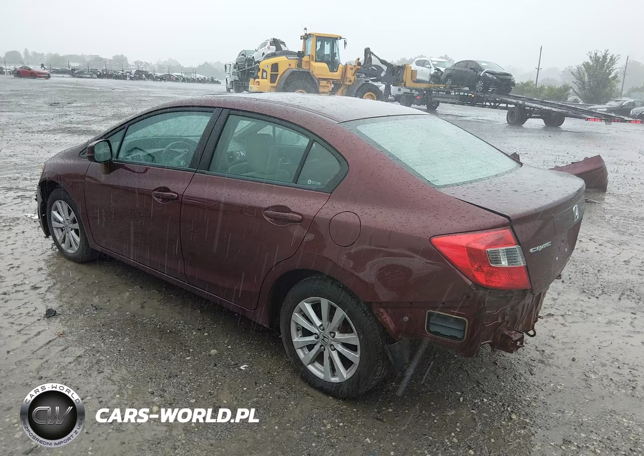 2012 Honda Civic Ex VIN:2HGFB2F88CH600912 - 3