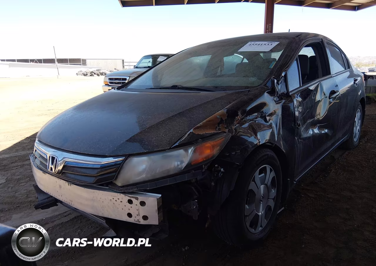 2012 Honda Civic Hybrid VIN:JHMFB4F3XCS001077 - 2