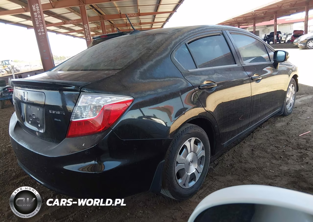 2012 Honda Civic Hybrid VIN:JHMFB4F3XCS001077 - 4