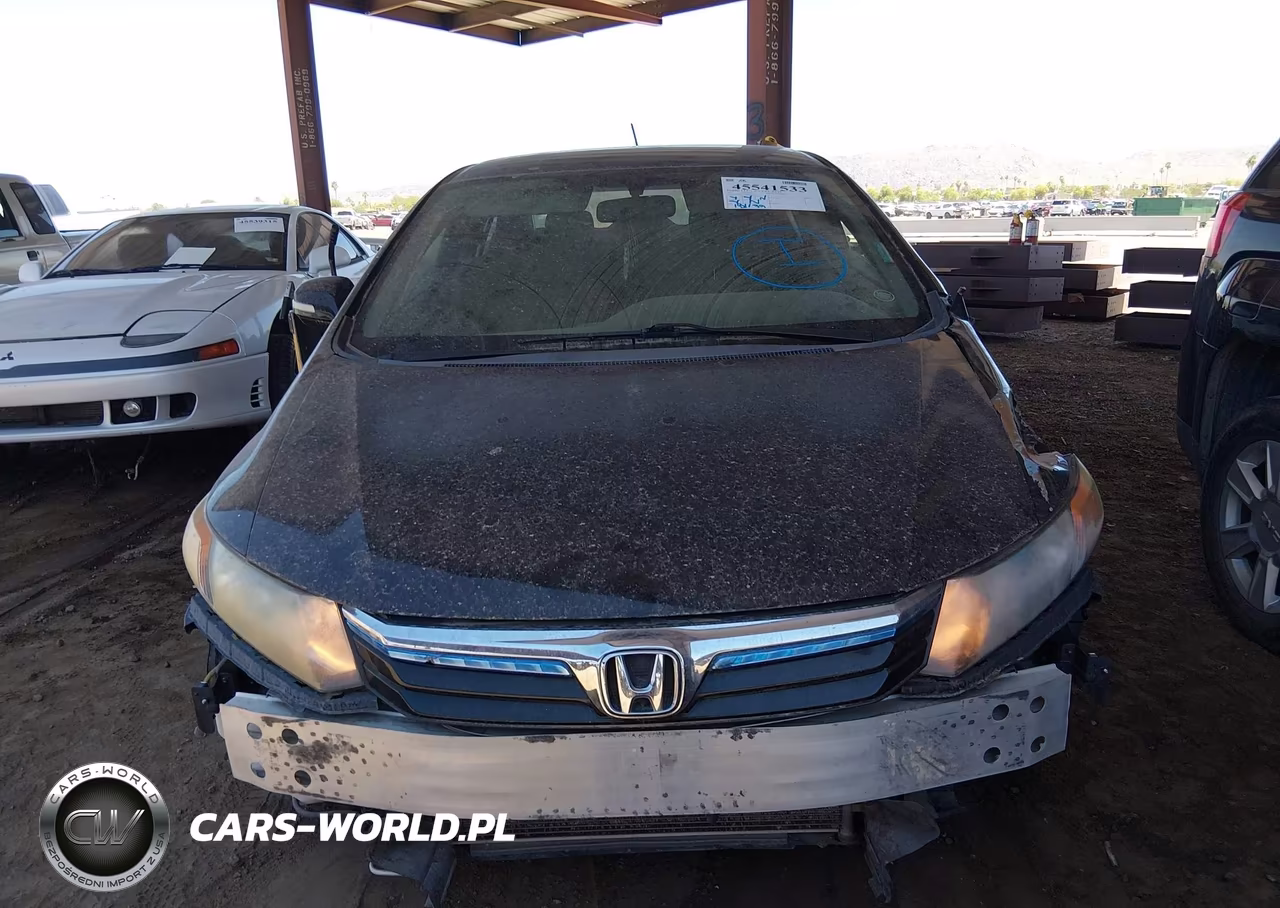 2012 Honda Civic Hybrid VIN:JHMFB4F3XCS001077 - 6