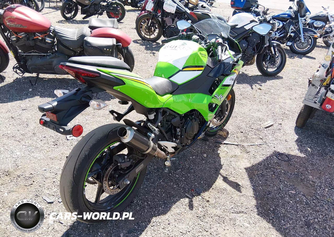 2025 Kawasaki Ex500 H VIN:ML5EXGH13SDA62203 - 4